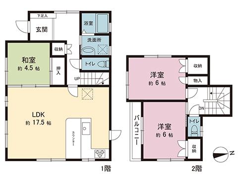 堀川（渋沢駅） 1530万円