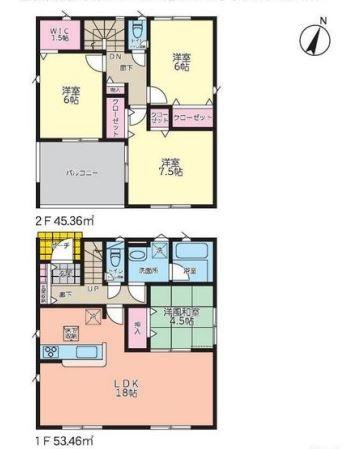 大字赤浜（男衾駅） 2180万円