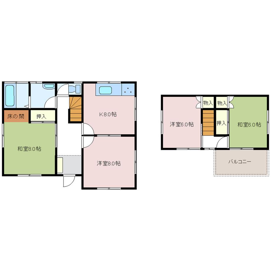 大字羽川（小金井駅） 960万円