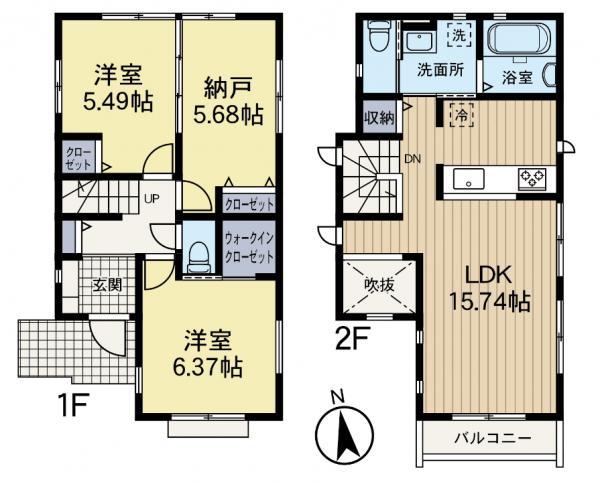 二俣川駅　歩１８分　横浜市旭区中沢３丁目