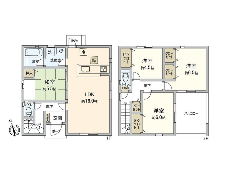 大字古谷上（南古谷駅） 2570万円