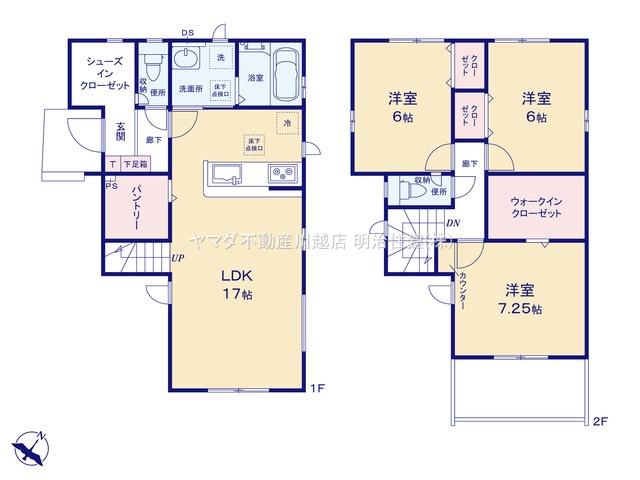 鶴瀬西３（鶴瀬駅） 4200万円～4390万円