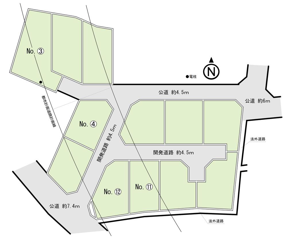 秦野市渋沢2丁目12区画　開発分譲地