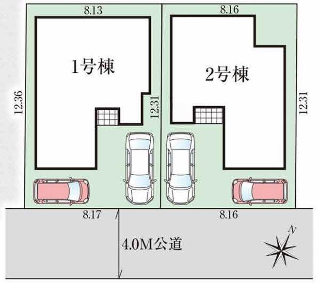 GRAFARE　グラファーレ　新座市西堀１５期　全２棟