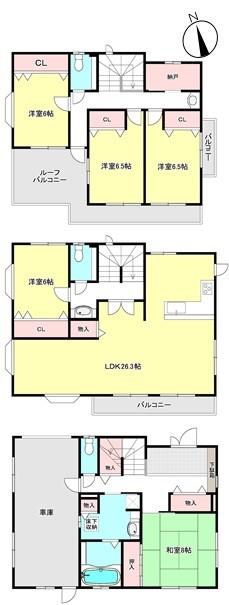 下瀬谷３（桜ヶ丘駅） 4280万円