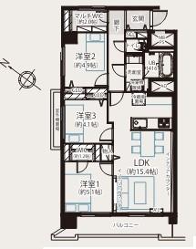 マンション仙川アゼリア