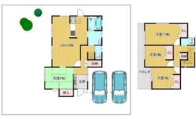 1580万円、4LDK、土地面積172平米、建物面積99.37平米