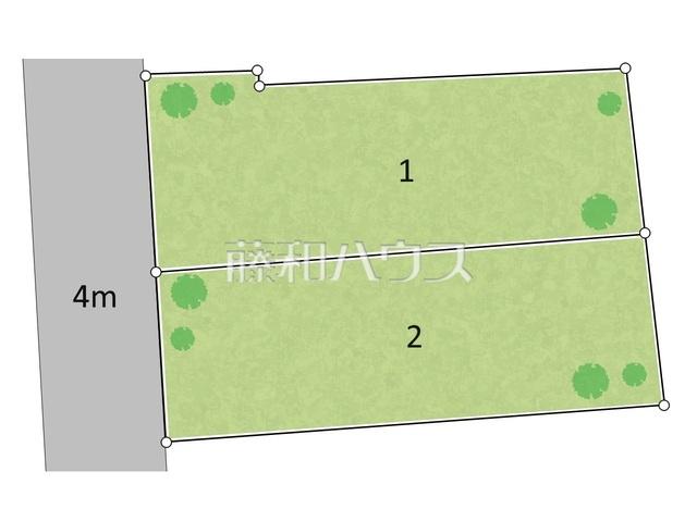 三鷹市牟礼5丁目　全2区画　宅地分譲