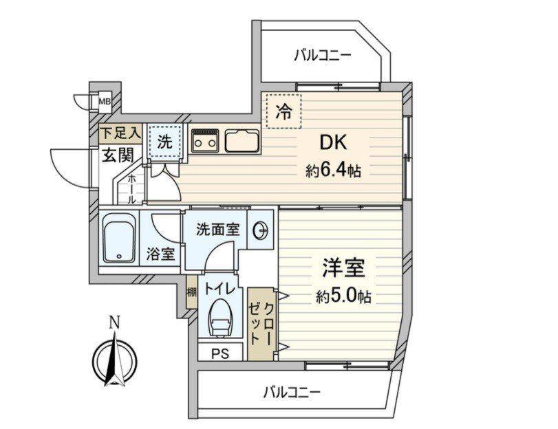 モナークマンション第２方南　Ａ棟