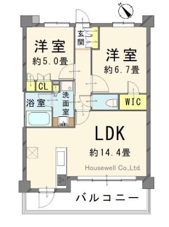 センチュリー武蔵浦和エアリーコート6階【最上階のお部屋♪上質な空間】