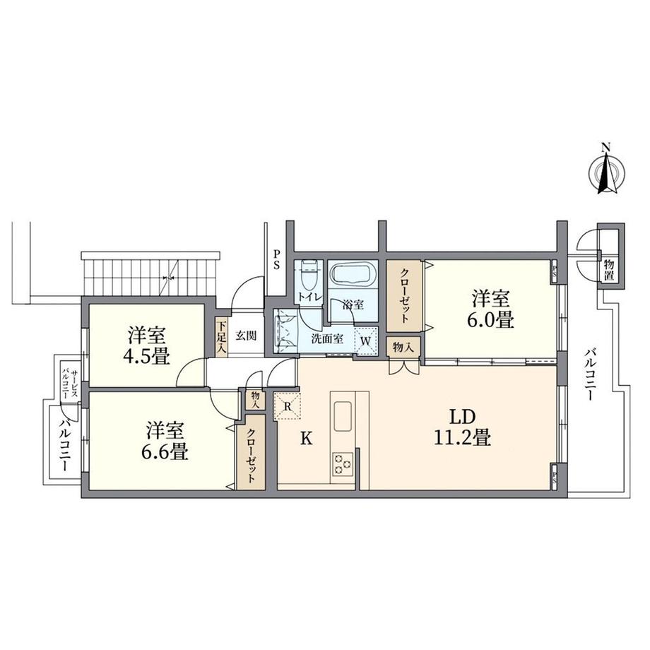 東急ドエルアルス弦巻３号棟