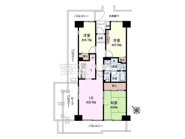 ネオコーポ調布多摩川