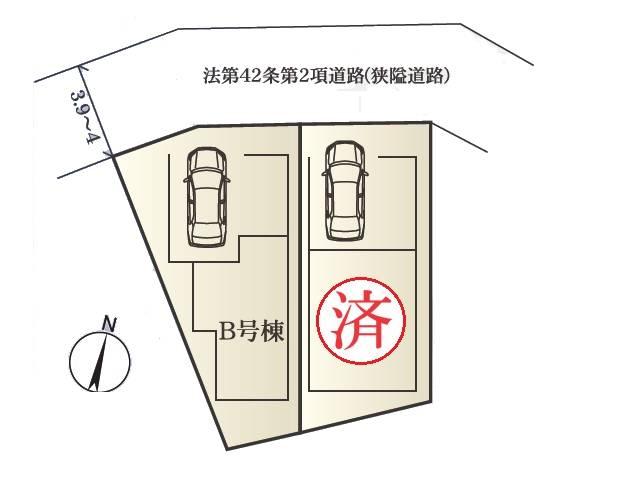 西寺尾3丁目新築全2棟現場