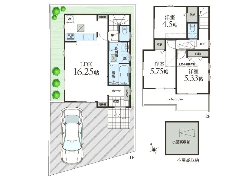 高井戸西１（富士見ヶ丘駅） 9280万円・9480万円