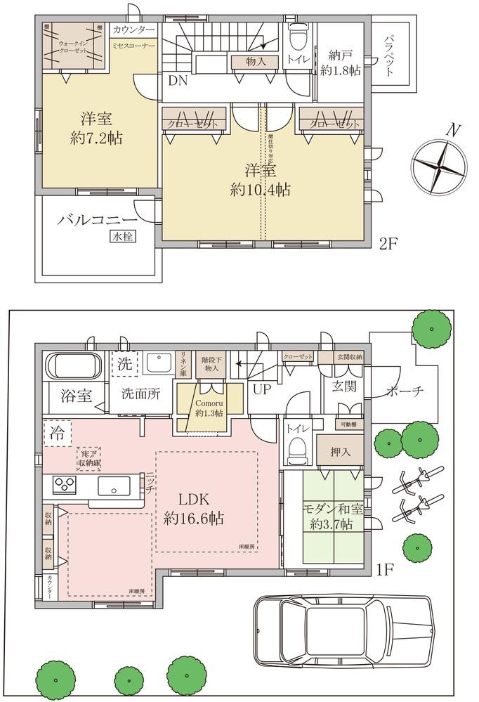 上山町３（馬込沢駅） 3480万円