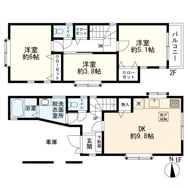 港北区新吉田東1丁目　中古一戸建て