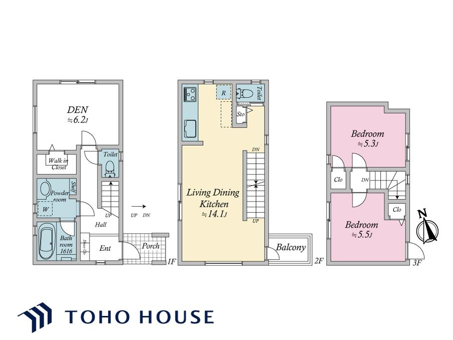 東恋ヶ窪４（恋ヶ窪駅） 4580万円～4980万円