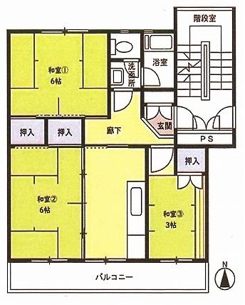 東高森団地５号棟