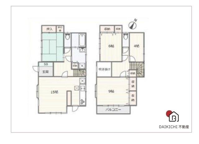 大字伊草（西川越駅） 1550万円