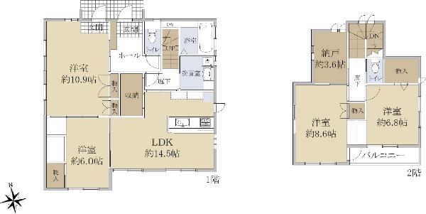 元本郷町４（西八王子駅） 5980万円