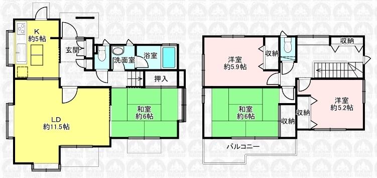 大字下富 1100万円