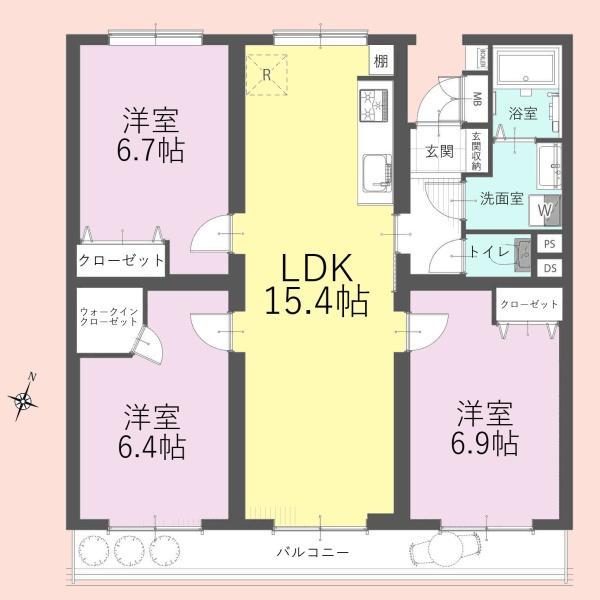 稲毛ファミールハイツ１８号棟