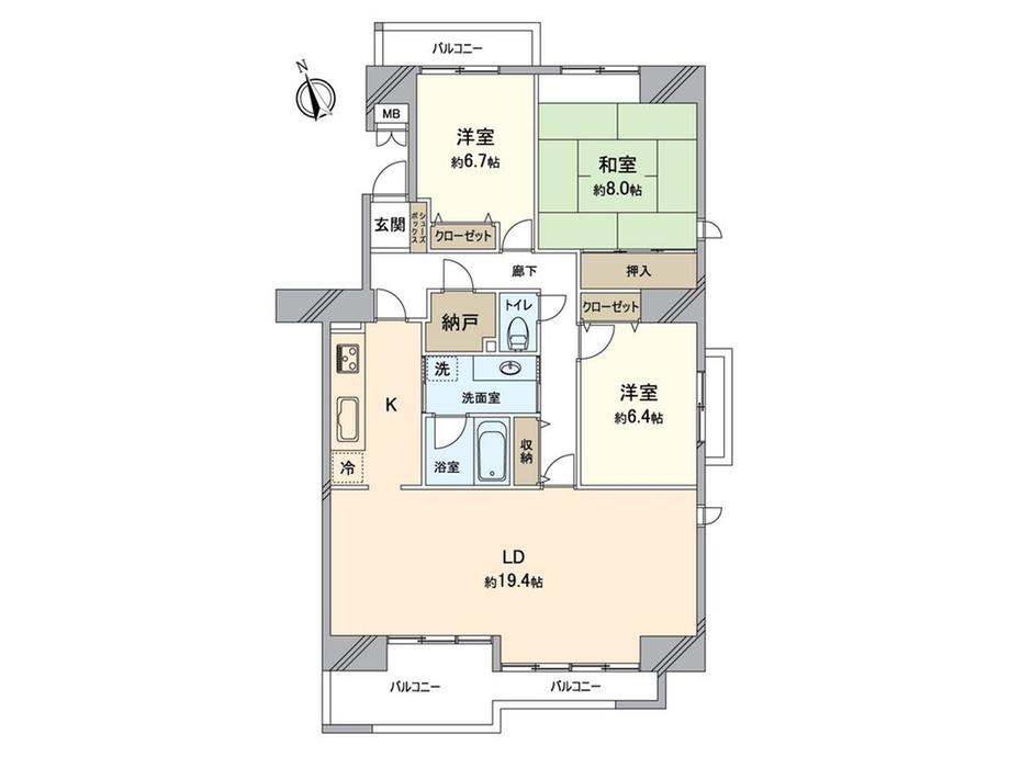 パークフィールドみさと４街区２号館