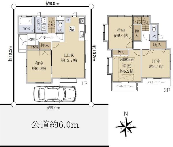 加賀２（谷在家駅） 3880万円