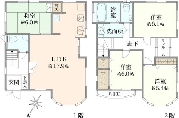 関町南２（上石神井駅） 6480万円