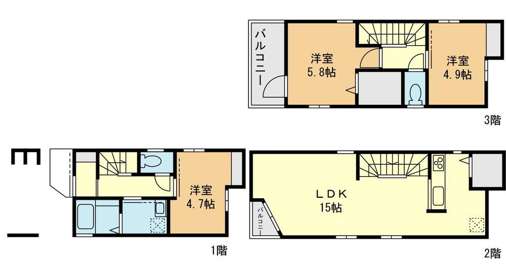 武蔵新城駅　徒歩3分の好立地売地　理想のお住まいを建築してください