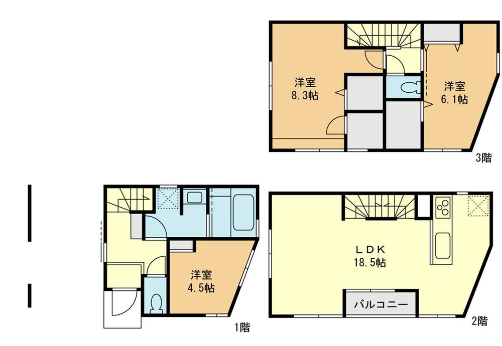 武蔵新城駅　徒歩3分の好立地売地　理想のお住まいを建築してください