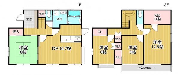 城ノ内３（龍ケ崎市駅） 1580万円