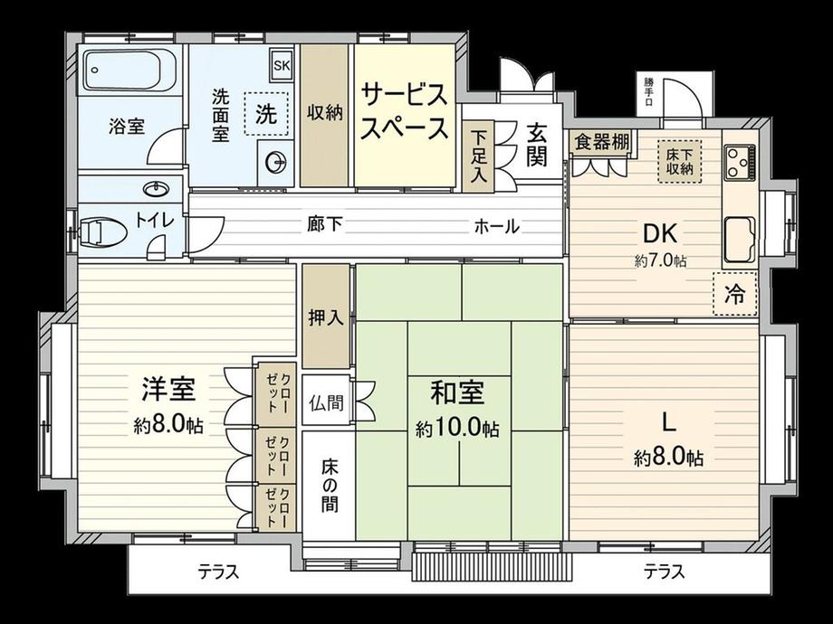 万騎が原（南万騎が原駅） 6480万円