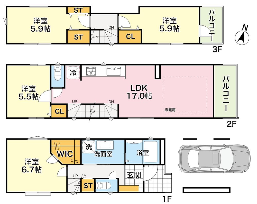 練馬区北町6丁目　新築戸建