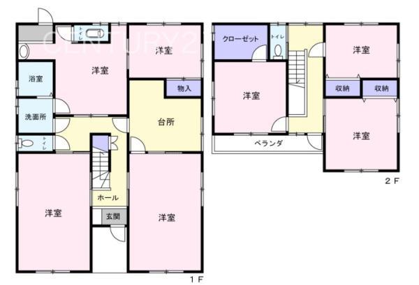 大字漆原（八木原駅） 2180万円