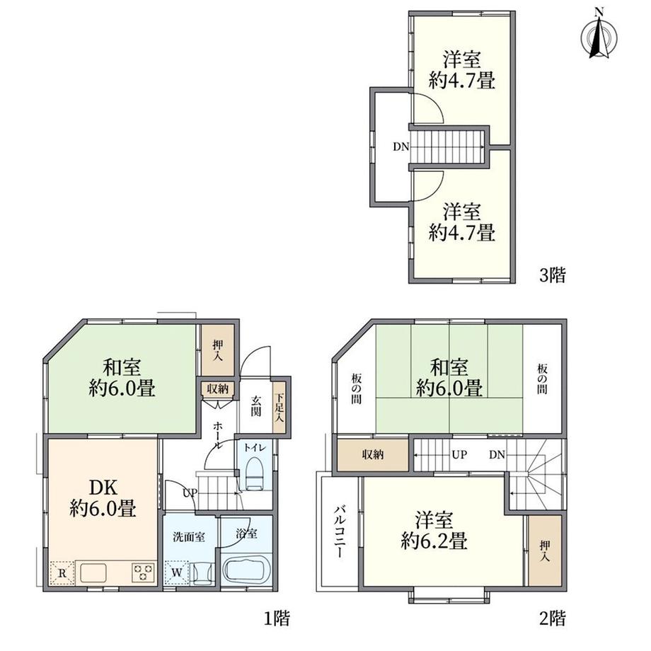 桜台６（氷川台駅） 3180万円