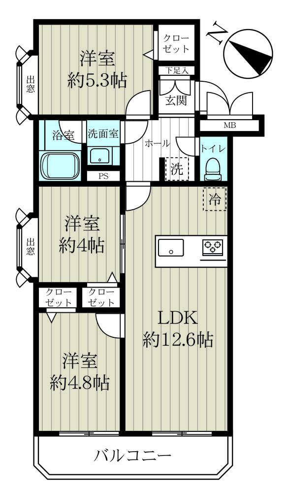 ライオンズマンション二子新地