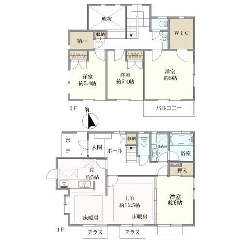 南山田２（北山田駅） 7680万円