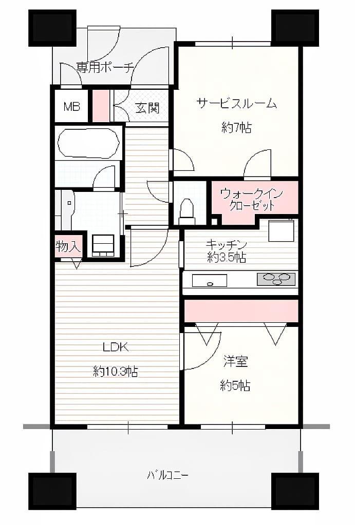 ミオカステーロ府中宮町