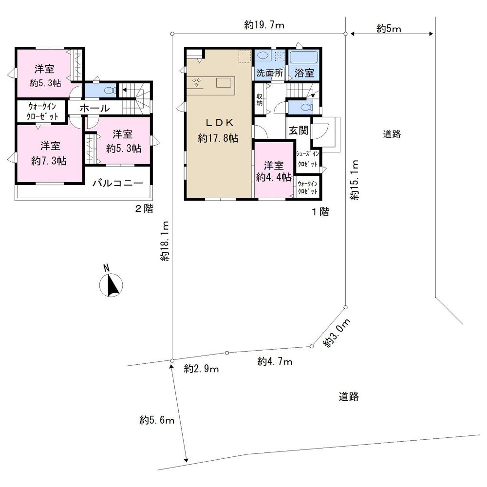 小倉町（小倉台駅） 3600万円～3800万円