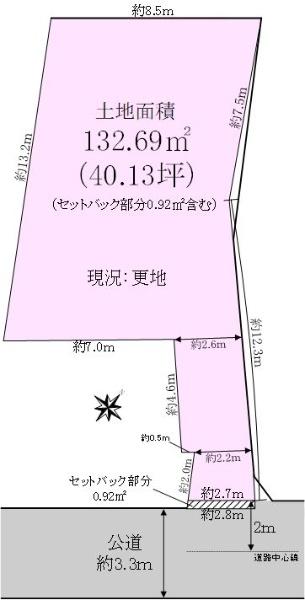 板橋区西台２丁目土地