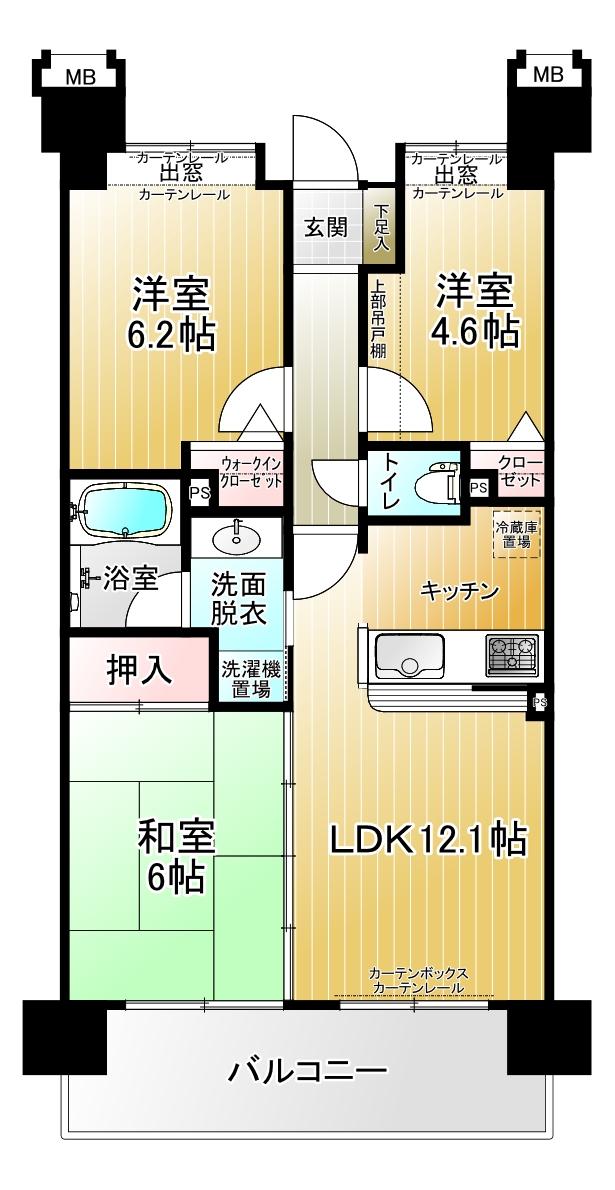 エントランス出れば入間市駅徒歩3分の毎日のらくらく感がある　ダイアパレスUアリーナ