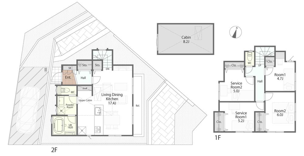 玉川学園前駅徒歩12分　新築一戸建て　4280万円～　全8棟中、最終1棟　奈良町