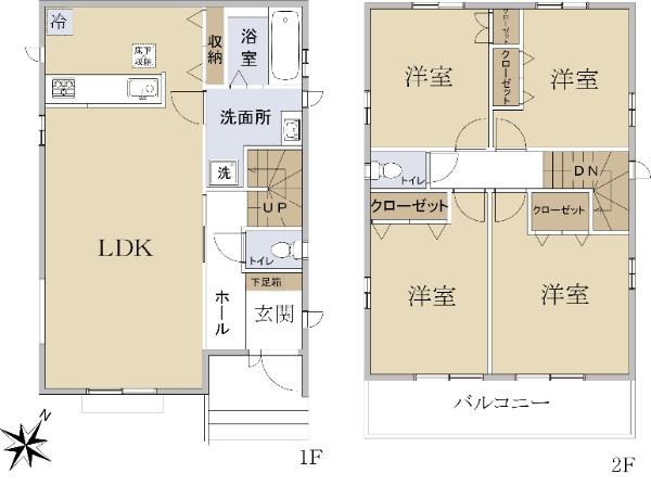 平山４（平山城址公園駅） 4690万円