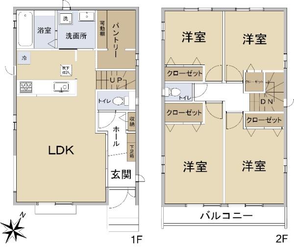 平山４（平山城址公園駅） 4590万円