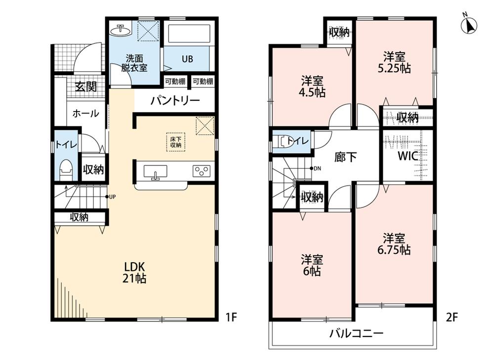 若宮３（船橋法典駅） 4390万円～4590万円