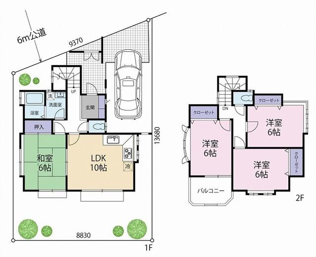 東狭山ケ丘２（狭山ヶ丘駅） 2480万円