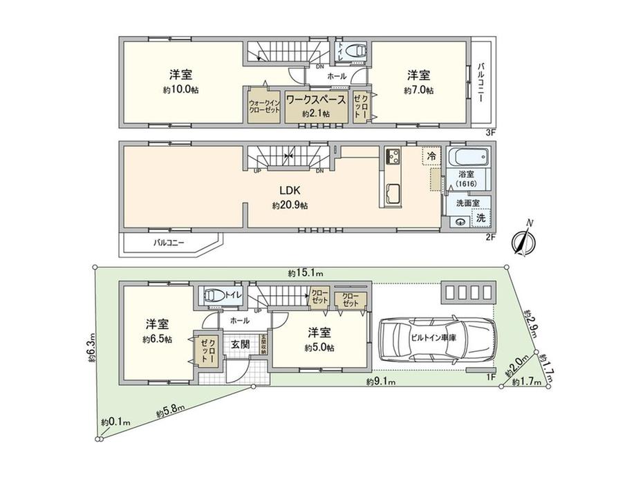 若葉３（信濃町駅） 5280万円