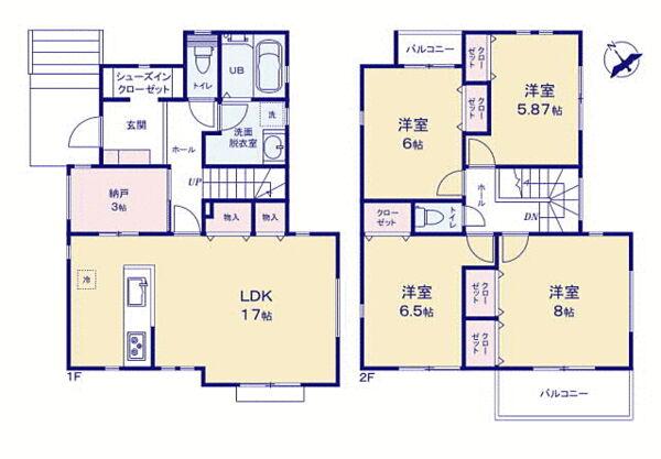 川崎市麻生区東百合丘の家