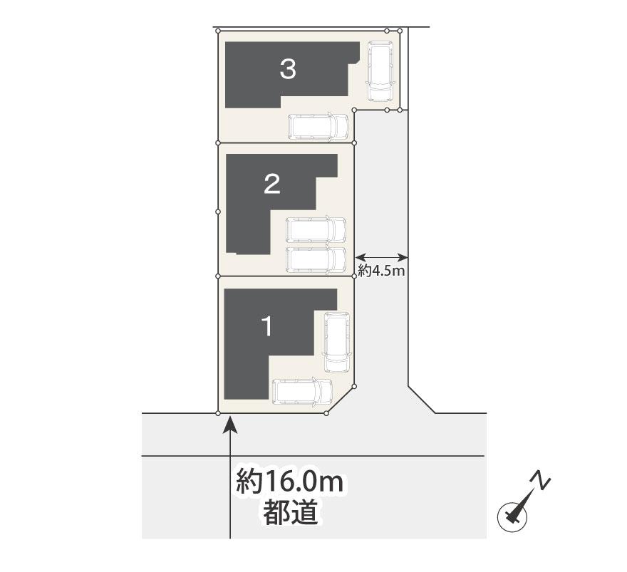 ◆南道路！土地面積35坪以上!条件なし/町田市旭町～売地◆